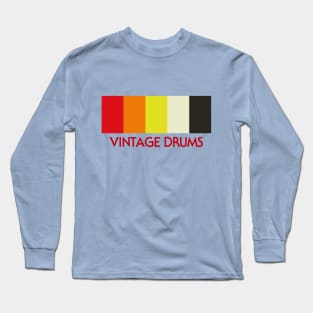 TR-808 STRIPES & FONT #8 Long Sleeve T-Shirt